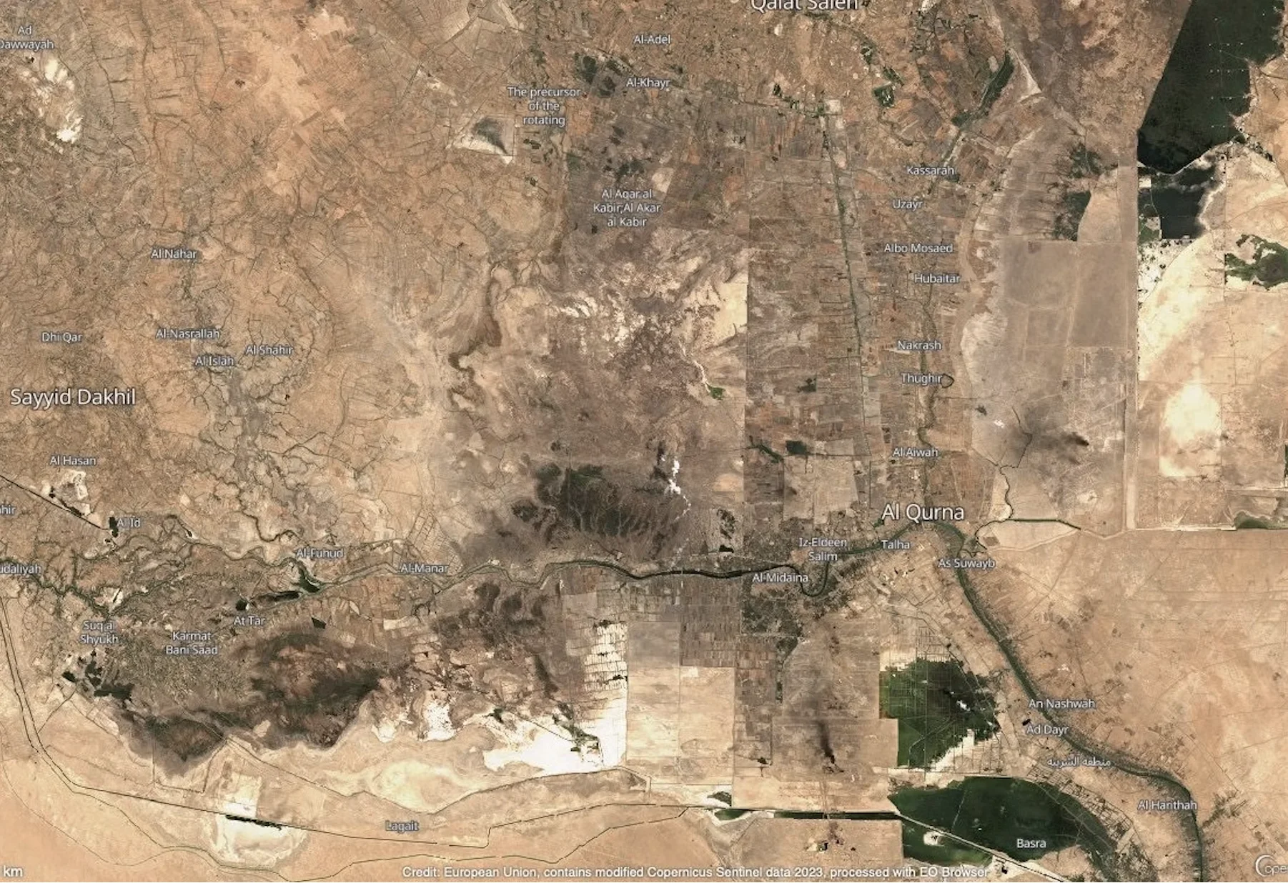 Satellite Monitoring Reveals the Startling Extent of Iraq’s Water Crisis